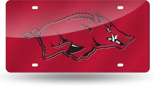 Vista 176 de Rico Industries Placa de matrícula de metal con incrustaciones láser de Florida Gators de la NCAA
