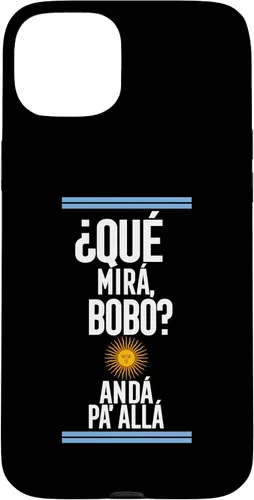 Vista 9 de iPhone 16 Qué Miras Bobo - Funda Mirabobo, Quemira Mirá