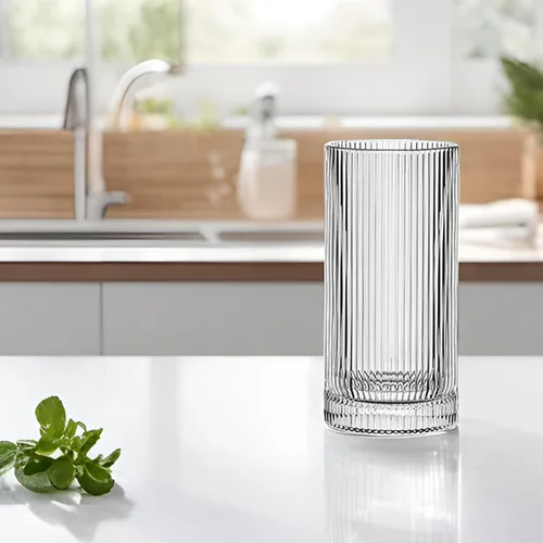 Vista 6 de Juego de 4 vasos altos de 16 onzas para cocina o bar para café helado, cóctel, leche, agua