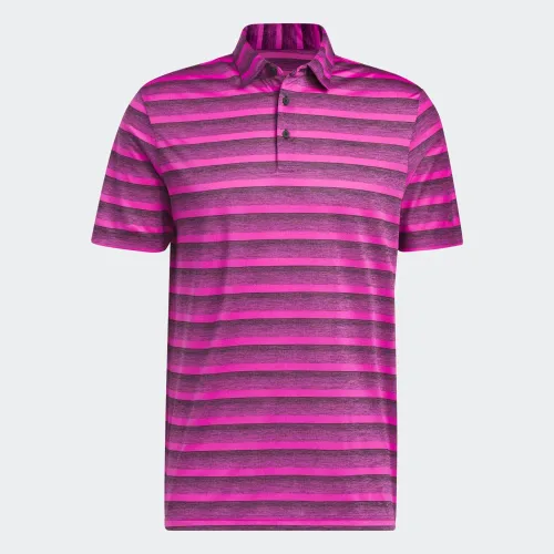 Vista 5 de adidas Mens Two Color Stripe Polo Shirt Men's Polo Shirt