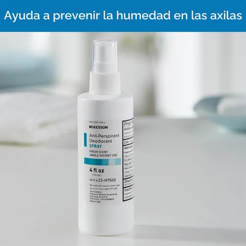 Vista 2 de McKesson Spray desodorante antitranspirante, 4 onzas, 1 unidad