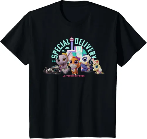 Vista 43 de Disney Camiseta de entrega especial Junior T.O.T.S, Negro, S