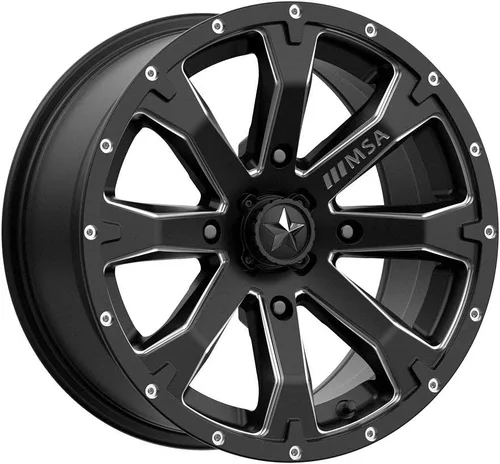 Vista 2 de MSA Bounty 15" Wheels DX440 32" Tires 4x156 3/8x24
