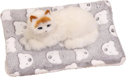 Vista 6 de Manta acogedora para gatos para ansiedad y estrés, manta calmante