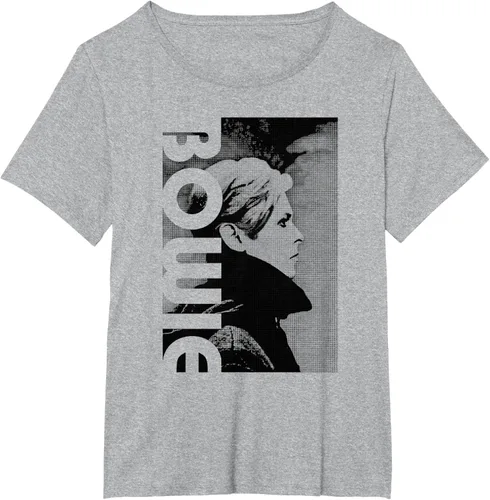 Vista 20 de David Bowie - Camiseta de perfil bajo, Gris Gris Oscuro