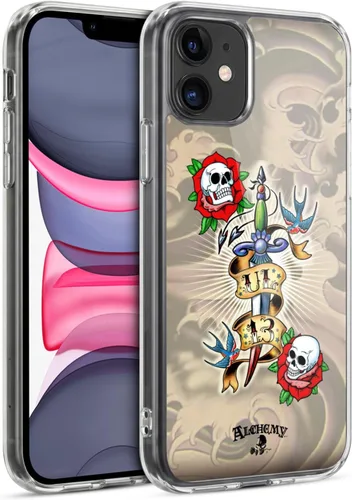 Vista 23 de Head Case Designs Funda de gel con licencia oficial de Alchemy Gothic 13 Dagger Illustration [protección de grado militar] compatible con Apple