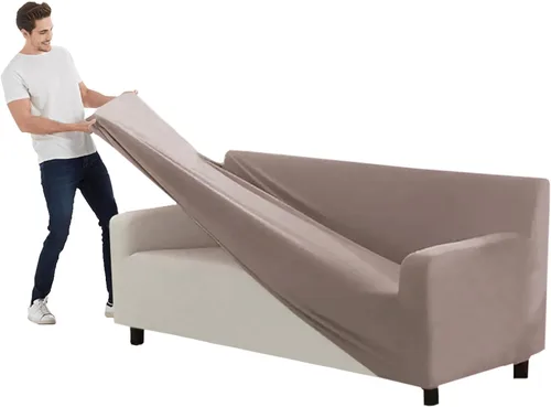 Vista 147 de Funda para Sofá de Terciopelo, Fundas Elásticas para Sofá para Funda Principal Separada/Respaldos y Cojines de Asiento, Funda para Sofá, para Fundas