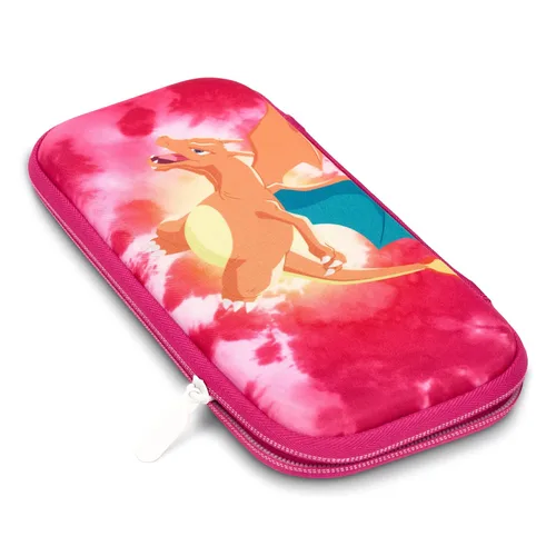Vista 3 de PowerA Slim Case for Nintendo Switch Systems - Pokémon Tie Dye Charizard, Protective Case, Gaming Case, Console Case, Accessories, Storage