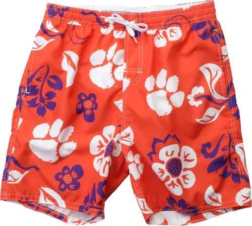 Vista 9 de Wes and Willy NCAA Traje de baño floral para hombre