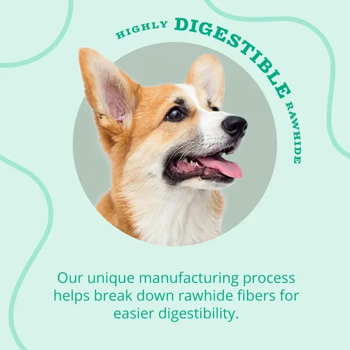 Vista 6 de Better Belly Fresh Breath - Rollos pequeños dentales, masticables para perros, pequeños, 10