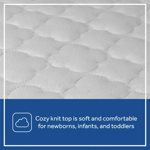 Vista 8 de Sealy Baby Protector de colchón para cuna, protector de colchón impermeable ajustable para cuna y funda de cama infantil, lavable a máquina y fácil