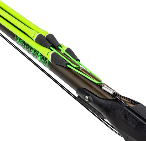Vista 5 de JBL Spearguns Reaper Speargun for Spearfishing, High Performance Speargun for Fishing, Diving, Freediving, Railgun, Aluminum Barrel, Stainless Steel