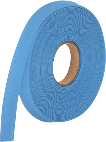Vista 115 de MECCANIXITY Cinta al bies de doble pliegue de 1 pulgada, cinta al bies de poliéster continua a granel para coser, costura, acolchado, dobladillo