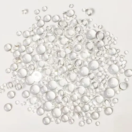 Vista 3 de 1600 piezas de gotas de rocío transparentes, gotas de rocío redondas, cuentas de resina de gotas de rocío transparentes para manualidades