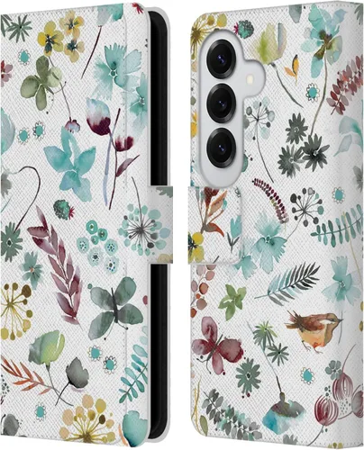 Vista 168 de Head Case Designs Officially Licensed Ninola Butterfly Nature Spring Floral Leather Wallet Case Compatible with Samsung Galaxy A07 4G
