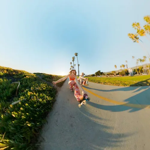 Vista 8 de GoPro MAX - Cámara impermeable 360 + cámara tradicional con pantalla táctil esférica 5.6K30 HD Video 16.6MP 360 fotos 1080p Estabilización