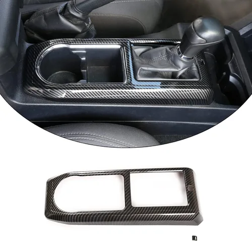 Vista 8 de Marco Protector de Panel de Cambio de Engranajes de Control ABS para Automóvil Compatible con Toyota Tacoma 2015 2016 2017 2018 2019 2020 2021 2022