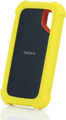 Vista 6 de LEFXMOPHY Funda de repuesto para SanDisk Extreme Portable New Generation SDSSDE61 500GB 1TB 2TB 4TB SSD externo, funda Portective Skin de silicona