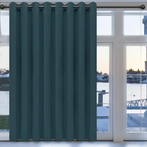Vista 13 de Easy-Going - Cortinas opacas para dormitorio, aislamiento térmico sólido con ojales, cortinas de ventana para reducción de ruido, cortinas