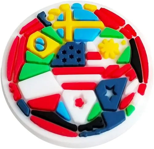 Vista 7 de Dijes para zapatos de baloncesto, baloncesto, sóftbol, dijes para zapatos deportivos para cocodrilo, accesorios para niños, niñas, mujeres
