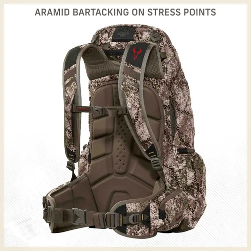 Vista 3 de Badlands Mochila de caza 2200 con transportador de carne integrado