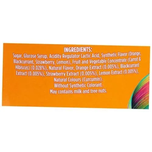 Vista 5 de Fox'S Foxs Crystal Clear Fruits Candy 180G.