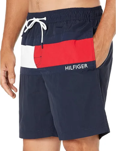 Vista 3 de Tommy Hilfiger Traje de baño con bandera de 7 pulgadas para hombre con secado rápido