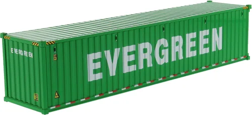 Vista 3 de Diecast Masters 91027 D - Contenedor de transporte marítimo de productos secos de 40 pies, modelo Evergreen Transport Series 1/50