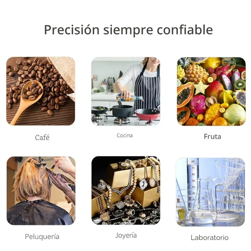 Vista 9 de Vitafit Balanza digital de bolsillo de 500g, precisión alta asegurada por fábrica profesional de balanzas desde 2001, balanza de gramos 0.01g