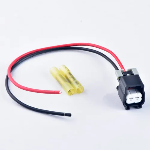 Vista 2 de Conector del motor del ventilador de refrigeración del motor de 2 pines compatible con Chevrolet Equinox y Pontiac Torrent y Suzuki XL-7 y Buick GM