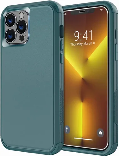 Vista 12 de Diverbox Funda para iPhone 13 Pro Max [a prueba de golpes] [a prueba de caídas]