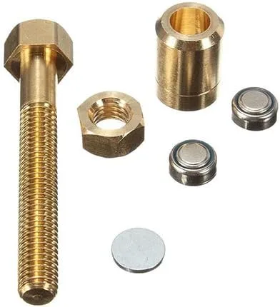 Vista 7 de loinhgeo-Juguetes de descompresión de regalo, tuerca de perno giratorio, primer plano, truco de magia micro psíquica