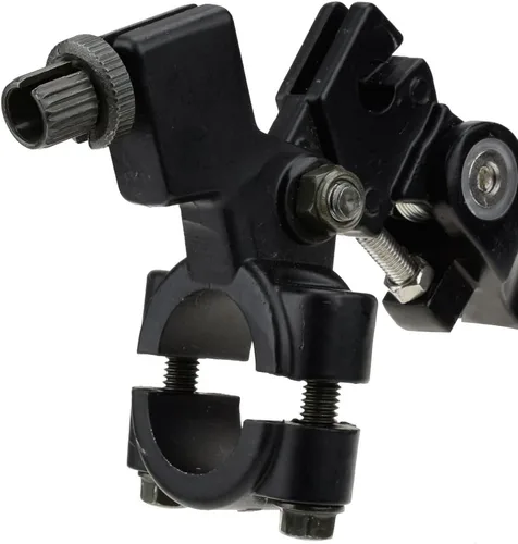 Vista 6 de HIAORS Palanca de freno de embrague cromada negra para manillar de 22mm 7/8 pulgada 110cc 125cc 140cc TTR 125cc SSR Xmotos Apollo 125 Pit Dirt Bike