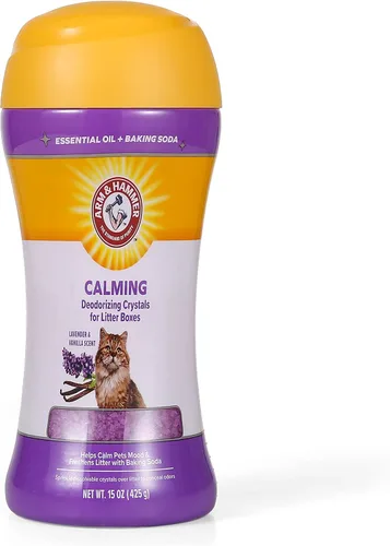Vista 10 de Arm & Hammer Cristales Perfumados para Cajas de Arena para Mascotas, Manzanilla Calmante, Calma el Estado de Ánimo con Cada Uso; Cristales