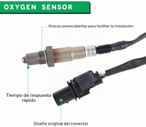 Vista 2 de Sensor de Oxígeno Ascendente para Ford F-150 Explorer Expedition Taurus Fusion Flex Fiesta Mustang C-Max E-150 E-250 E-350 Hyundai Elantra Tucson