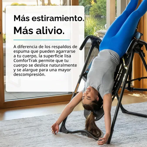 Vista 2 de TEETER Mesa de inversión EP-560 con accesorios para aliviar el dolor de espalda, registrada por la FDA, certificado de seguridad UL, capacidad