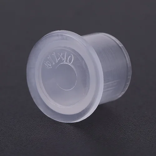 Vista 9 de Vasos de tinta, tinta de pigmento, 1000 unidades, recipiente de tinta de pigmento Microblading, soporte de tinta para cejas, kit de accesorios