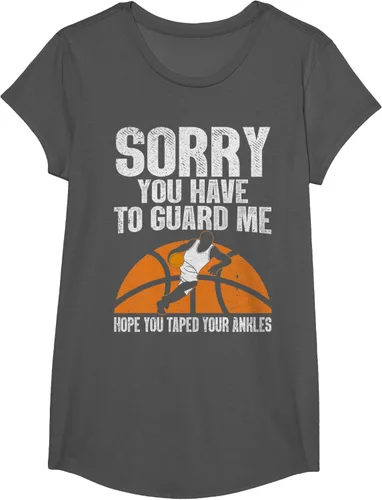 Vista 30 de Camiseta divertida de baloncesto para hombres y mujeres, Negro