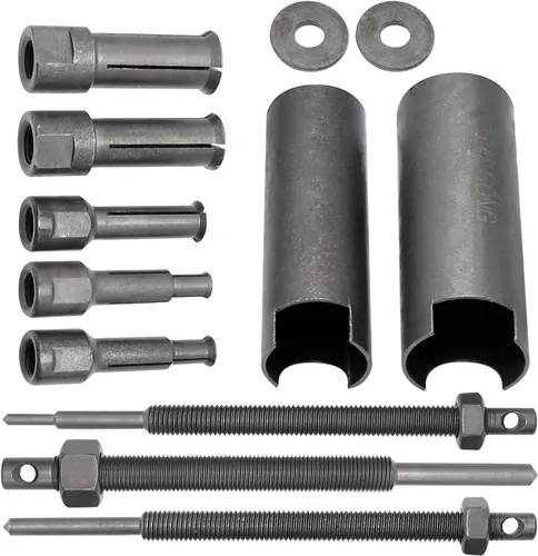 Vista 7 de Kit de herramientas de extracción de rodamientos internos de motocicleta de 0.354-0.906 in, kit de extractor de rodamientos internos, 8 uds