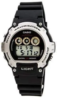 Vista 3 de Casio Illuminator Deportes Digital Chrono Reloj w214h-1av