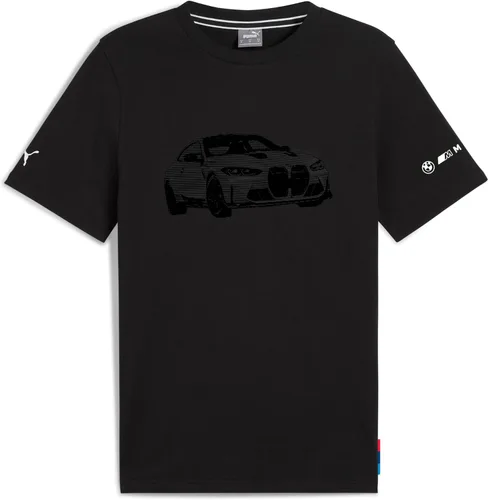 Vista 16 de PUMA Hombres BMW MMS Essentials Motorsport Tee Casual Tops Casual - Negro