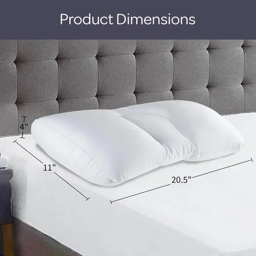 Vista 2 de Remedy, almohada con relleno microgranulado