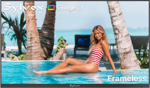 Vista 11 de SYLVOX Outdoor TV, 65" Smart Waterproof Outdoor TVs, 1000 Nits Ultra Bright