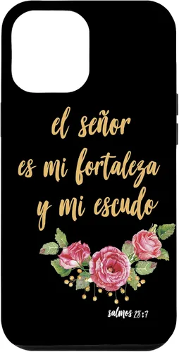 Vista 25 de Carcasa para iPhone 11 Salmos El Señor Es Mi Fortaleza Biblia Cristiana