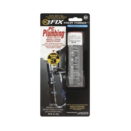 Vista 5 de PC Products PC-Plumbing - Masilla epoxi, palo de 2 onzas, gris (24591) (paquete de 4)