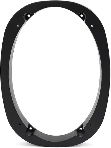 Vista 4 de 1 par 6x9 altavoz espaciador adaptador universal de plástico vehículo coche anillo montaje, 6x9 altavoces espaciador soporte audio Mat