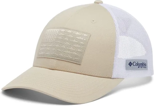 Vista 4 de Columbia PFG Fish Flag Mesh Snap Back