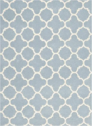 Vista 23 de SAFAVIEH Chatham Collection - Alfombra decorativa de 2 x 3 pies, color negro y marfil, lana cuadriculada enrejada hecha a mano, ideal para zonas