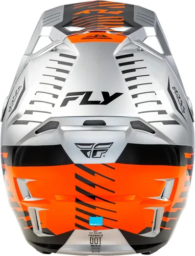 Vista 2 de Casco de motocicleta todoterreno Fly Racing Adult Formula CP Slice MX ATV, aprobado por DOT/FMVSS 218