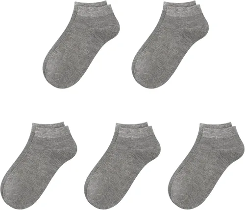 Vista 18 de SERISIMPLE Calcetines de bambú de viscosa para la escuela, calcetines de tobillo súper suaves para niños, puños elásticos, calcetines atléticos